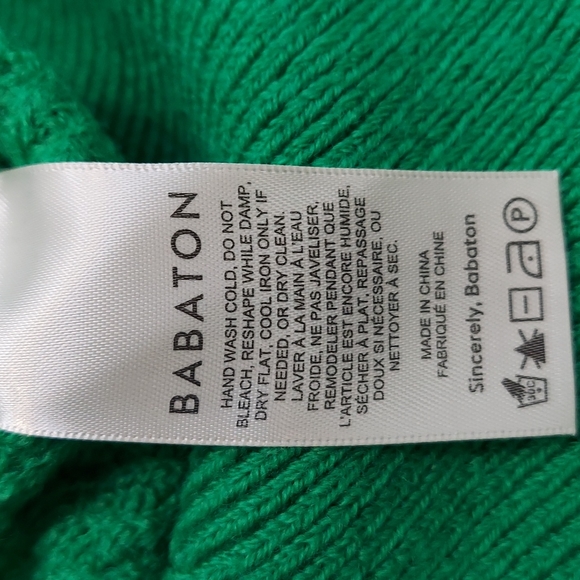 Babaton Green Sleeveless Sweater - Picture 7 of 11